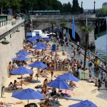 Parigi, spiaggia in riva alla Senna01
