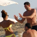 Guendalina e Melita in spiaggia con i fratelli vieri05