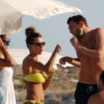 Guendalina e Melita in spiaggia con i fratelli vieri04