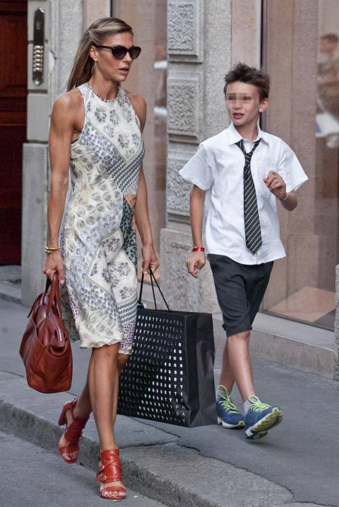 Martina Colombari cerca orologio Billy: figlio Achille