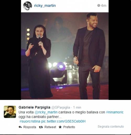 Voice, Suor Cristina Scuccia canta Ricky Martin finale