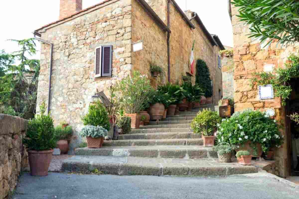 Pienza, borgo