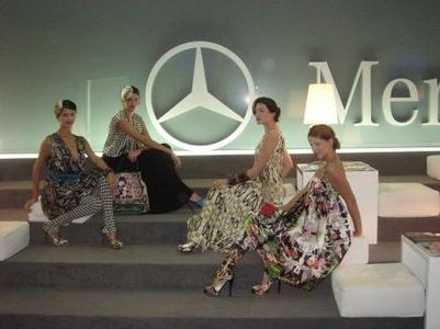 Mercedes Benz settimana della moda