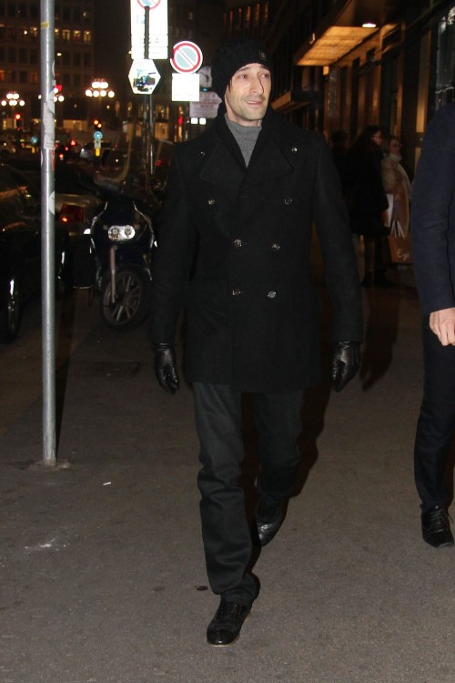Adrien Brody in Roberto Cavalli