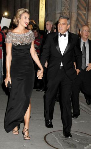 George Clooney e Stacy Keibler 01