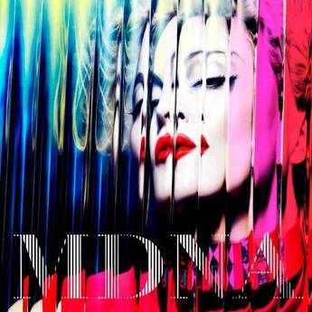 Copertina album Mdna di Madonna