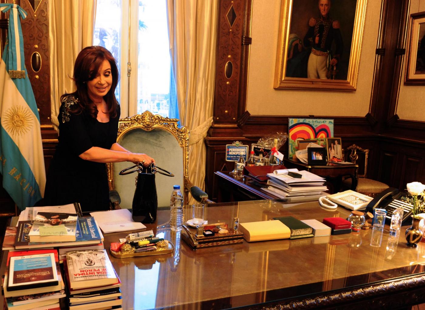 Cristina Fernández de Kirchner al suo primo giorno di governo 03