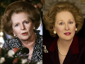 Margaret Thatcher e Maryl Streep