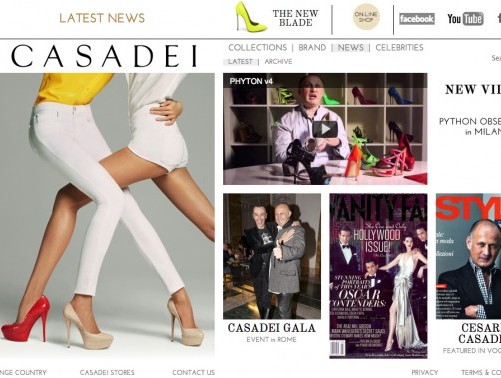 Casadei New Website 24 Feb 12