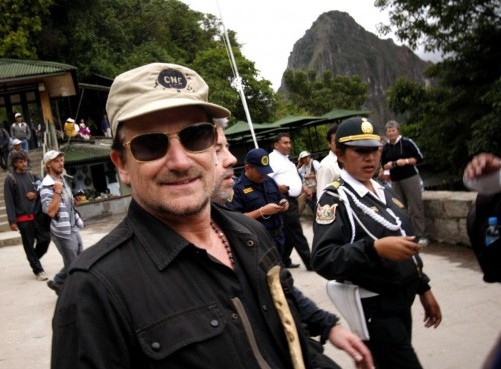 Bono Vox sul Machu Picchu 09