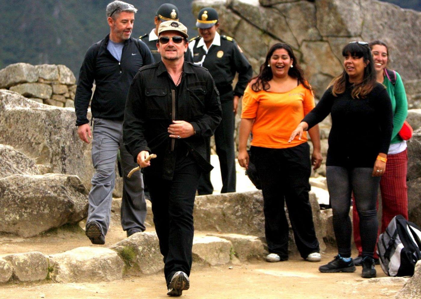 Bono Vox sul Machu Picchu 08
