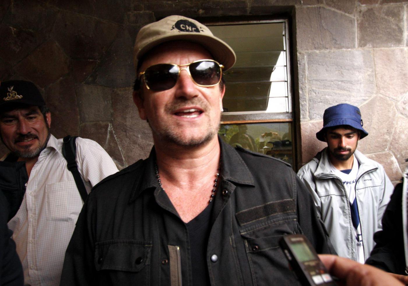 Bono Vox sul Machu Picchu 02