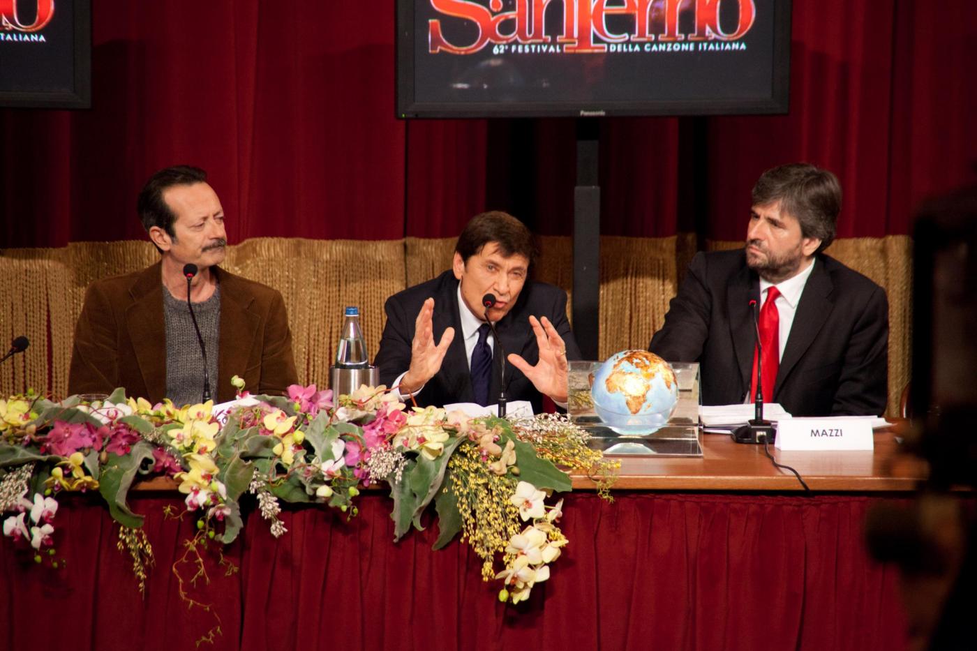 Conferenza stampa Festival Sanremo 2012 06