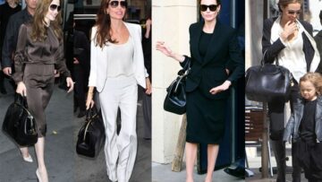 Angelina Jolie Ralph Lauren bag