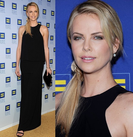 Charlize Theron in Acne