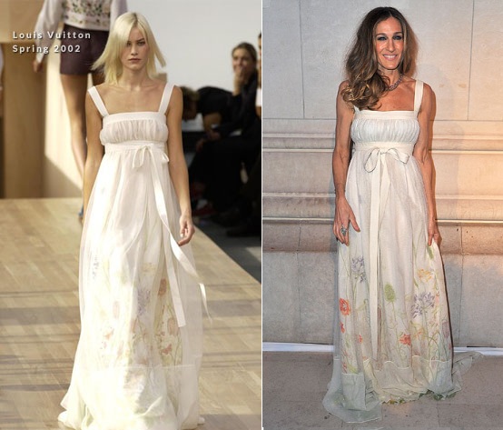 Sarah Jessica Parker Louis Vuitton mostra 01