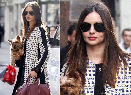 Miranda Kerr Marni coat