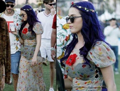 Katy Perry chiome blu 01