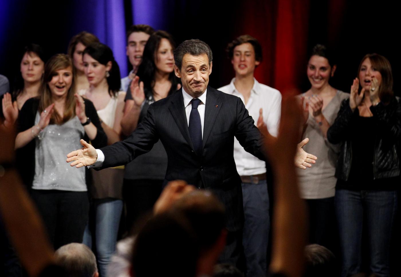 Nicolas Sarkozy in campagna elettorale10