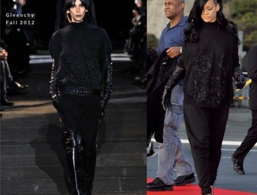 Rihanna in Givenchy 01