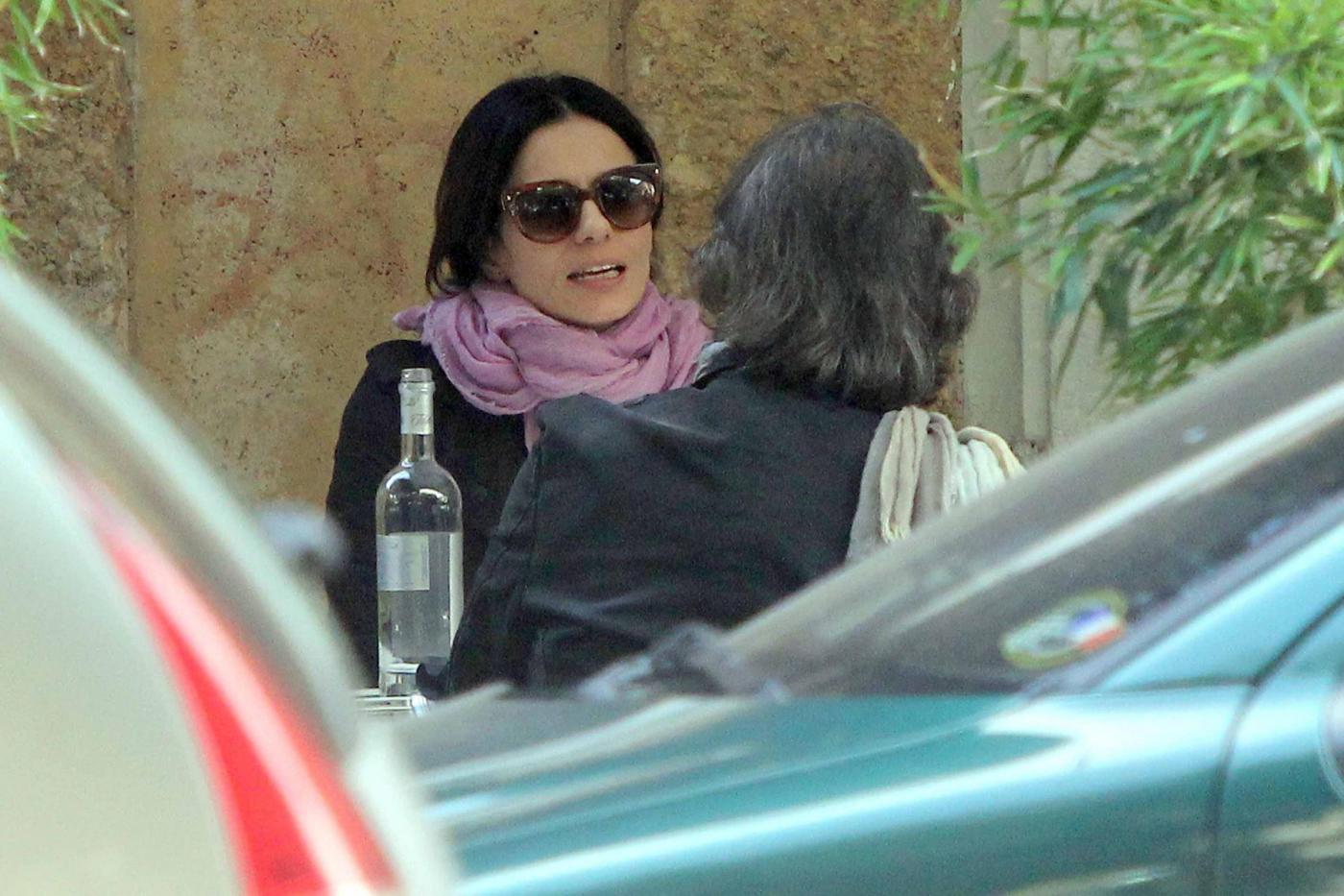 Rossella Brescia a pranzo insieme al suo compagno Luciano Cannito07