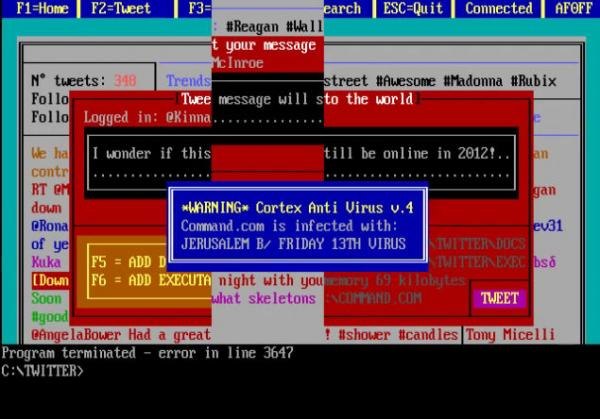 Twitter negli anni 80 02