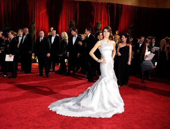 Marisa Tomei Academy+Awards+Arrivals in Atelier_Versace