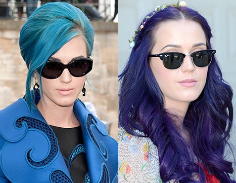 Katy Perry chiome blu 02