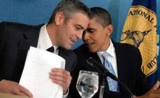 George Clooney Barack Obama