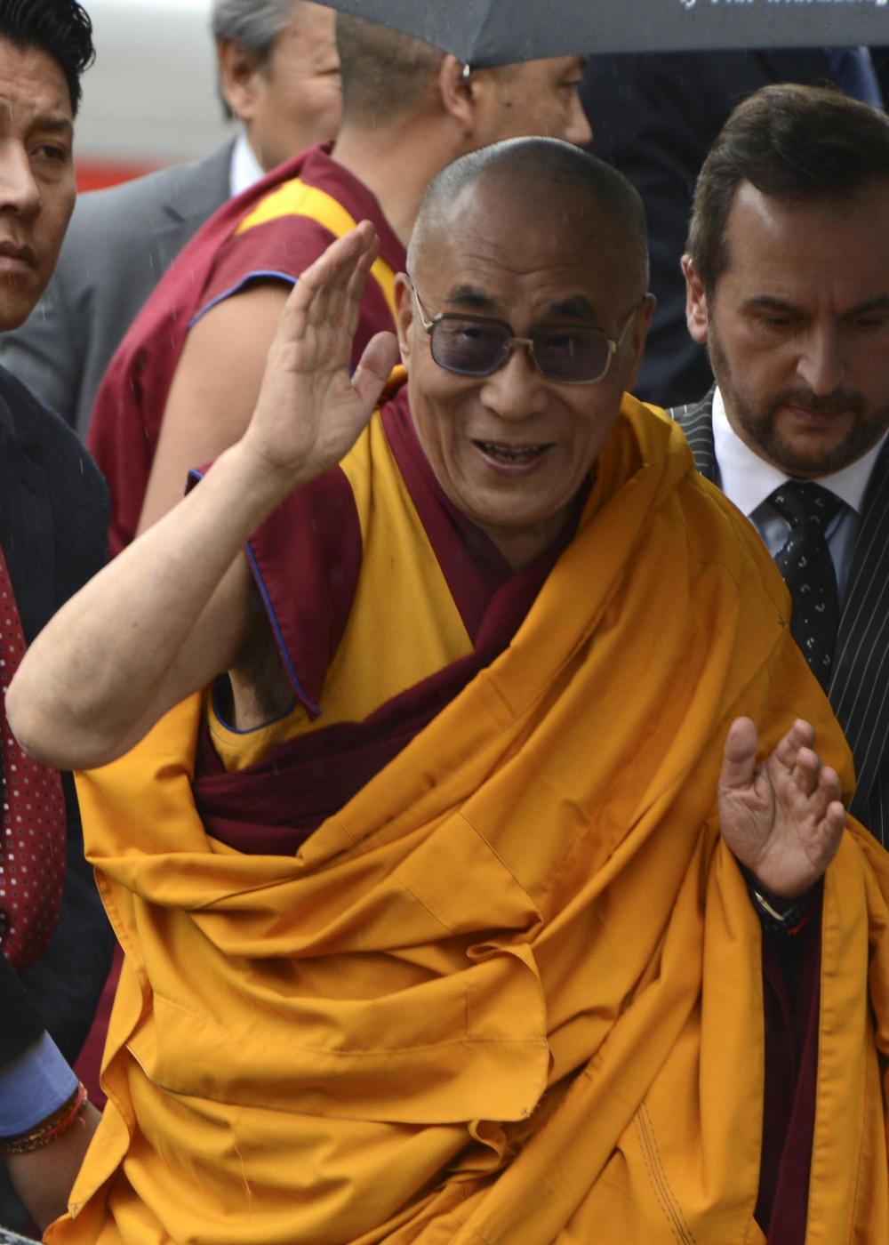 Dalai Lama in visita alla cattedrale St Pauls01