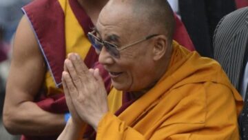 Dalai Lama in visita alla cattedrale St Pauls02
