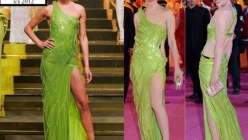 Milla Jovovich Atelier Versace