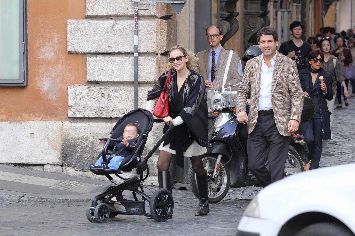 Roma, Francesca Romana Impiglia con la famiglia01