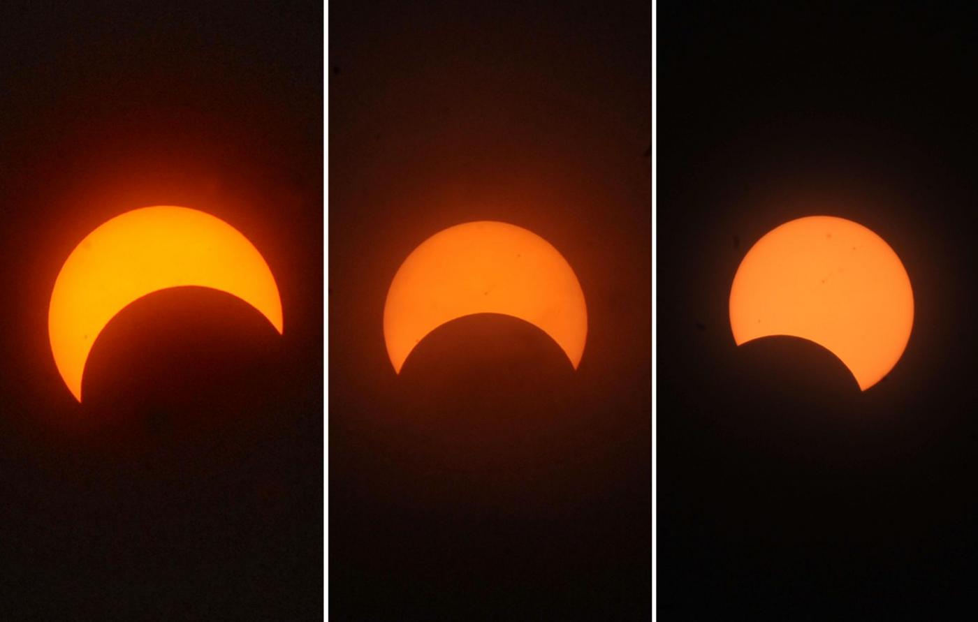 Spettacolare Eclissi sole 012