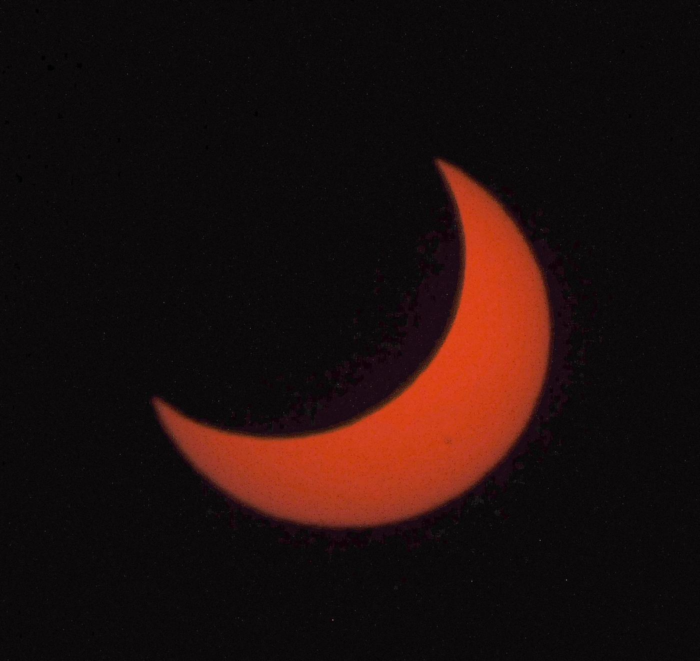 Spettacolare Eclissi sole 02