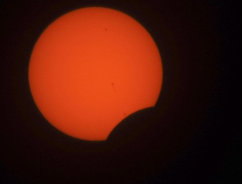 Spettacolare Eclissi sole 03