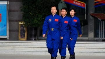 Cina, conferenza missione nello spazio011