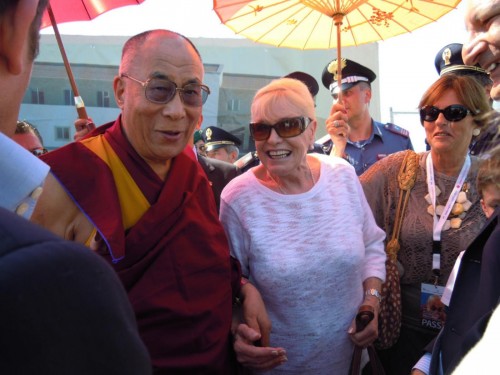 Il Dalai Lama in visita a Terzo Cavone06