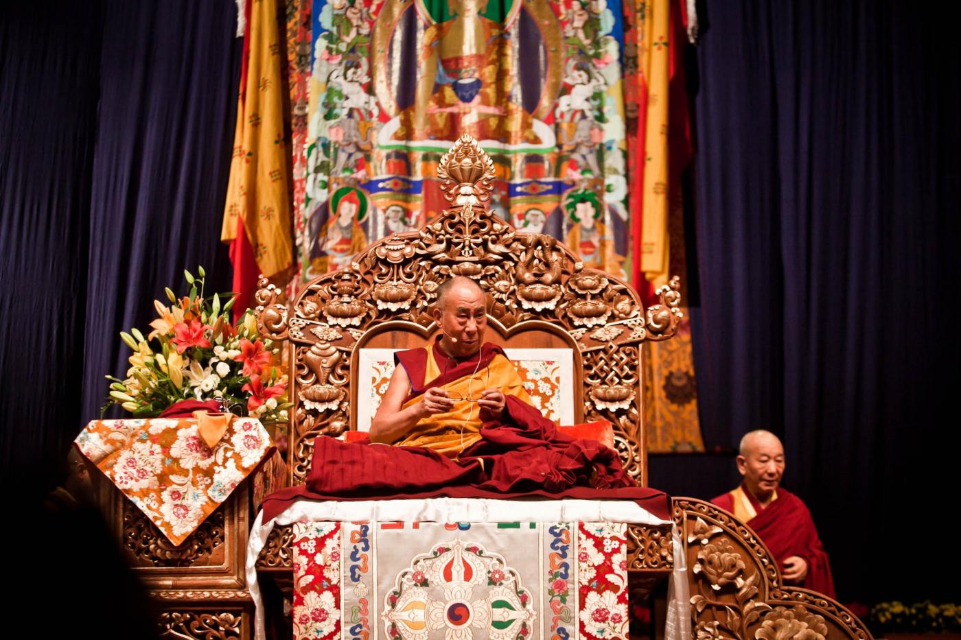 Dalai Lama in vista al Forum d'Assago10