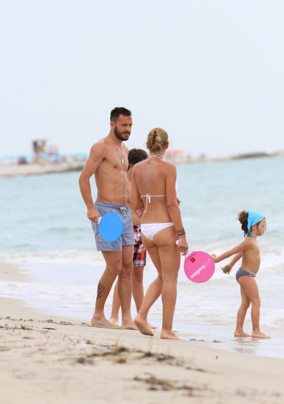 Marco Cassetti in vacanza con la famiglia a Miami Beach01