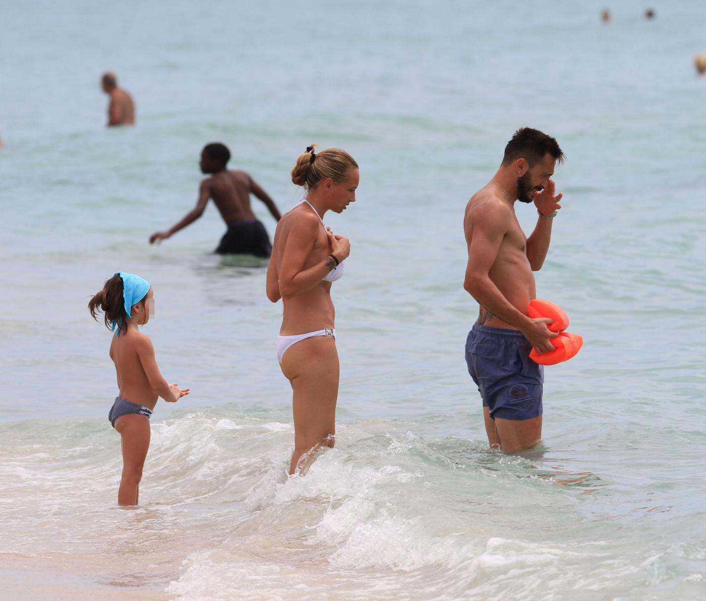 Marco Cassetti in vacanza con la famiglia a Miami Beach08