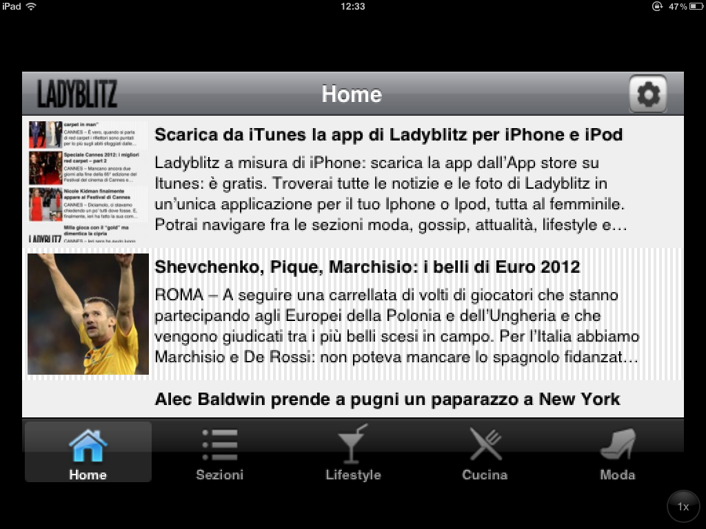 app Ladyblitz scaricabile gratis da app Store su iTunes