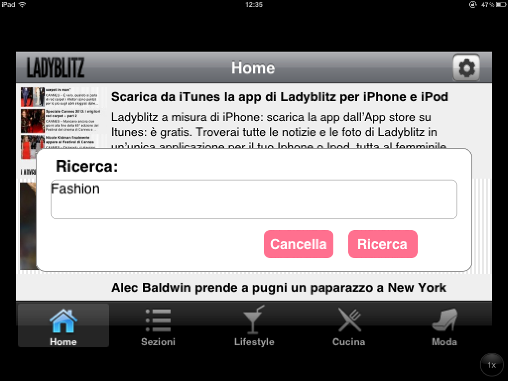 app Ladyblitz scaricabile gratis da app Store su iTunes