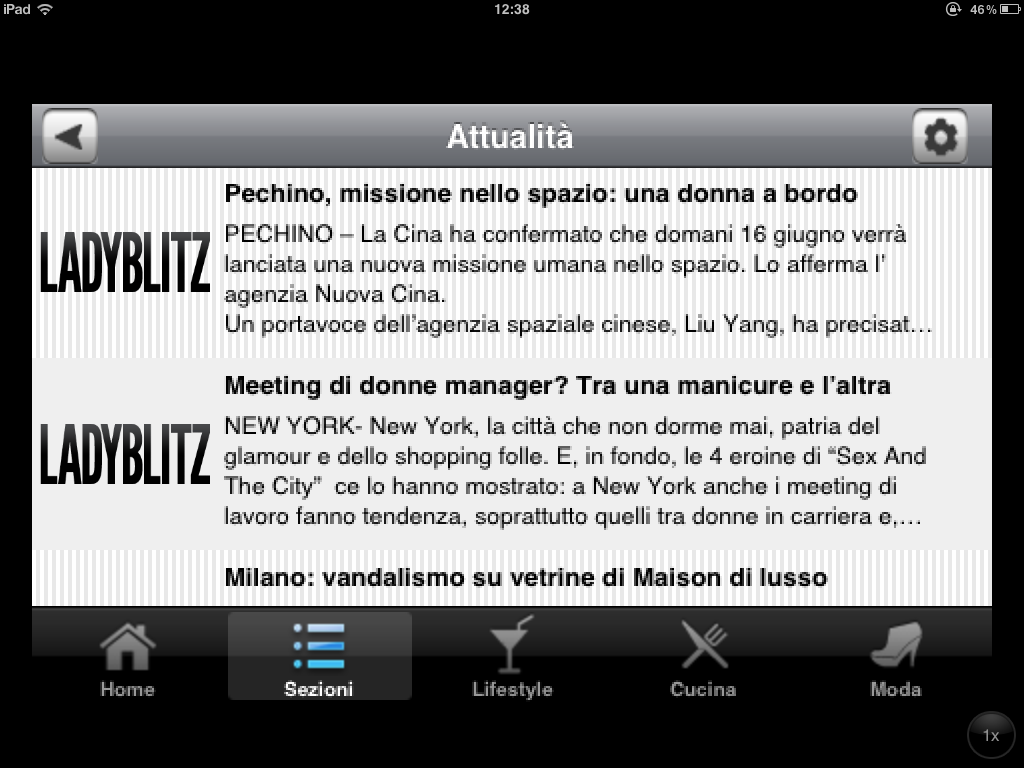 app Ladyblitz scaricabile gratis da app Store su iTunes