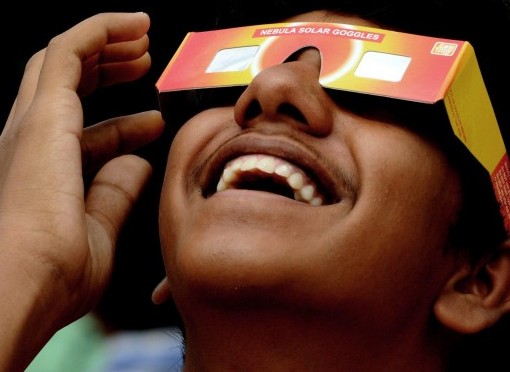 Venus transit seen in Bangalore