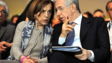 Elsa Fornero e Mario Monti