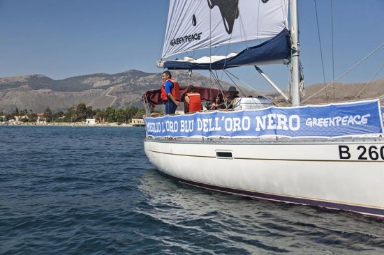 Greenpeace contro le trivelle nel Canale di Sicilia 10