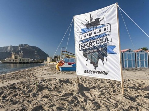 Greenpeace contro le trivelle nel Canale di Sicilia 13