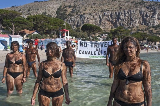 Greenpeace contro le trivelle nel Canale di Sicilia 05