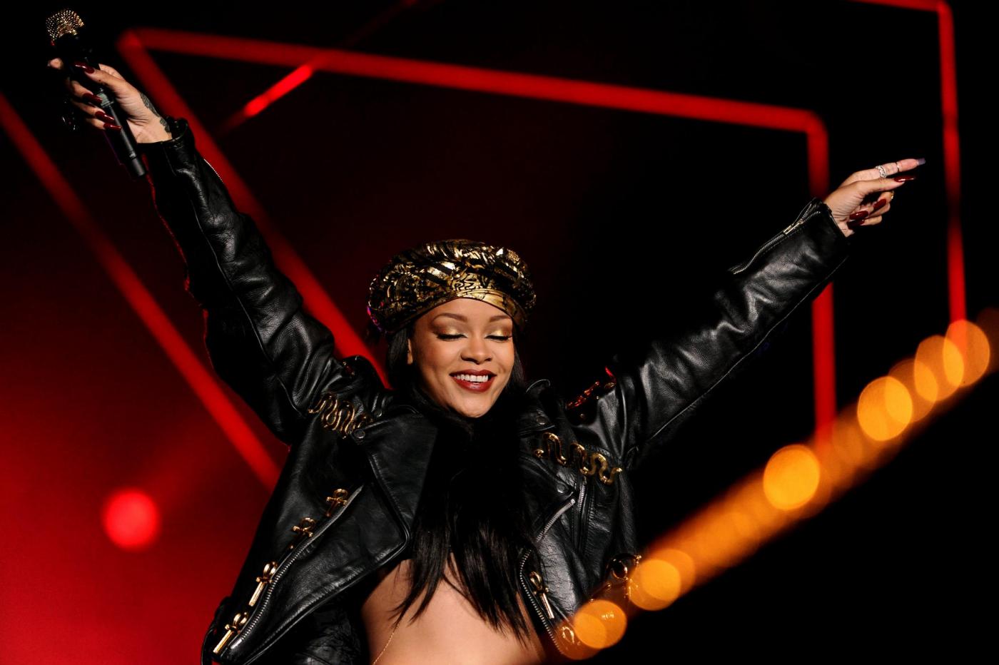 Rihanna in concerto a Borlange01